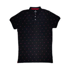 CAMISETA POLO ESTAMPADA TALLA M